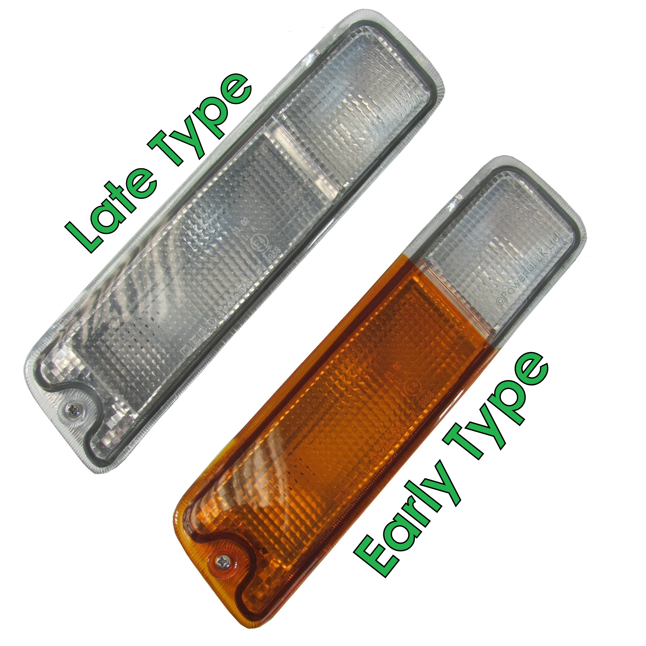 Orange front bumper Side+Indicator light for Mitsubishi L200 lamp